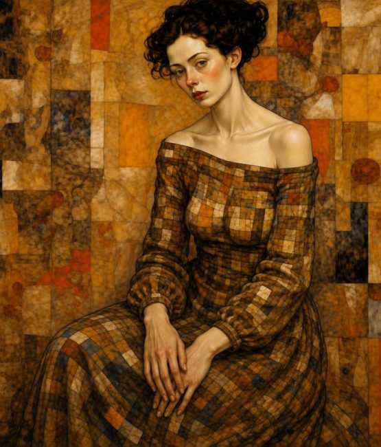 Elizabeth Portrait 01, limited-edition art print by Andrew Conway-Hyde