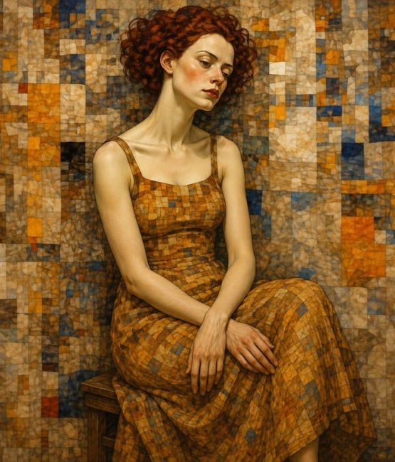 Elizabeth Portrait 03, limited-edition art print by Andrew Conway-Hyde