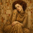 Elizabeth Portrait 32, limited-edition art print by Andrew Conway-Hyde