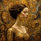 Elizabeth Portrait 40, limited-edition art print by Andrew Conway-Hyde