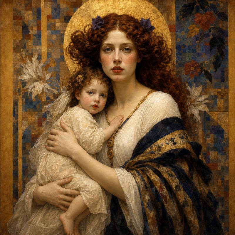 mater et filius small by Andrew Conway-Hyde