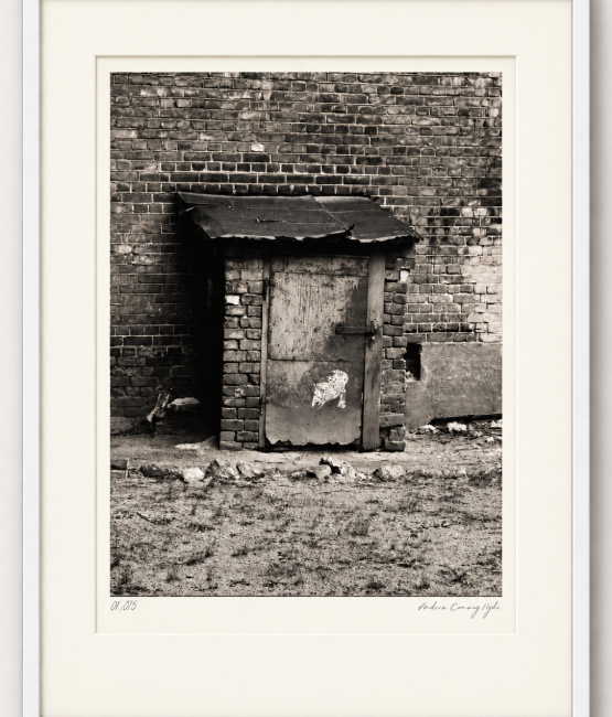 the weathered door andrew conway hyde white
